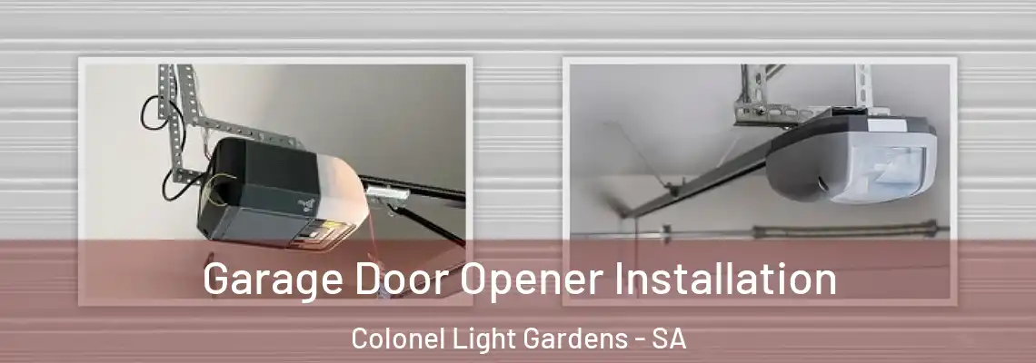 Garage Door Opener Installation Colonel Light Gardens - SA