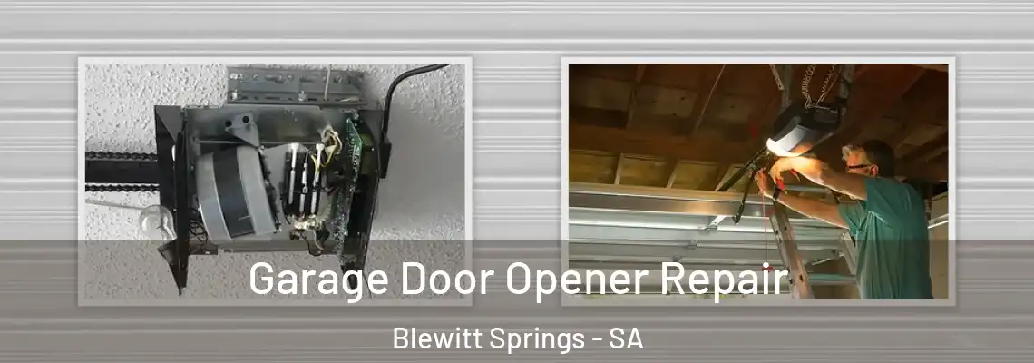 Garage Door Opener Repair Blewitt Springs - SA