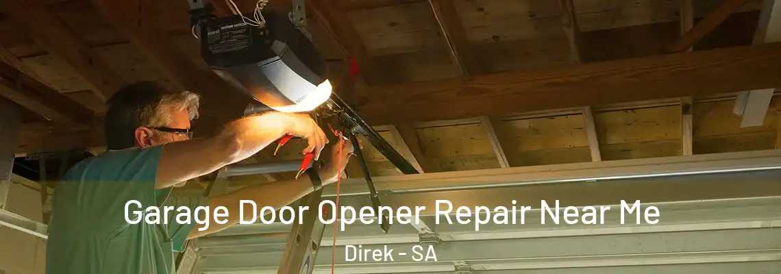 Garage Door Opener Repair Near Me Direk - SA
