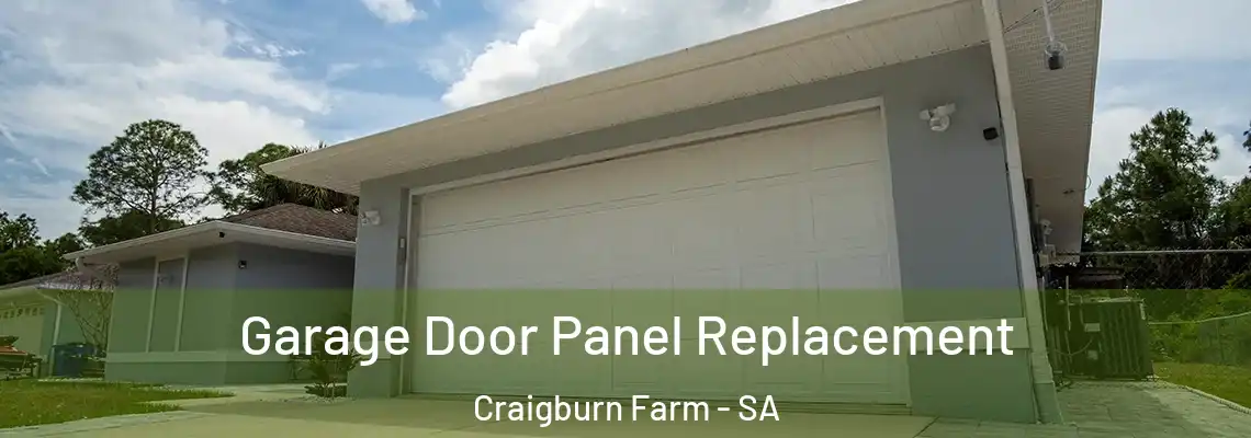 Garage Door Panel Replacement Craigburn Farm - SA