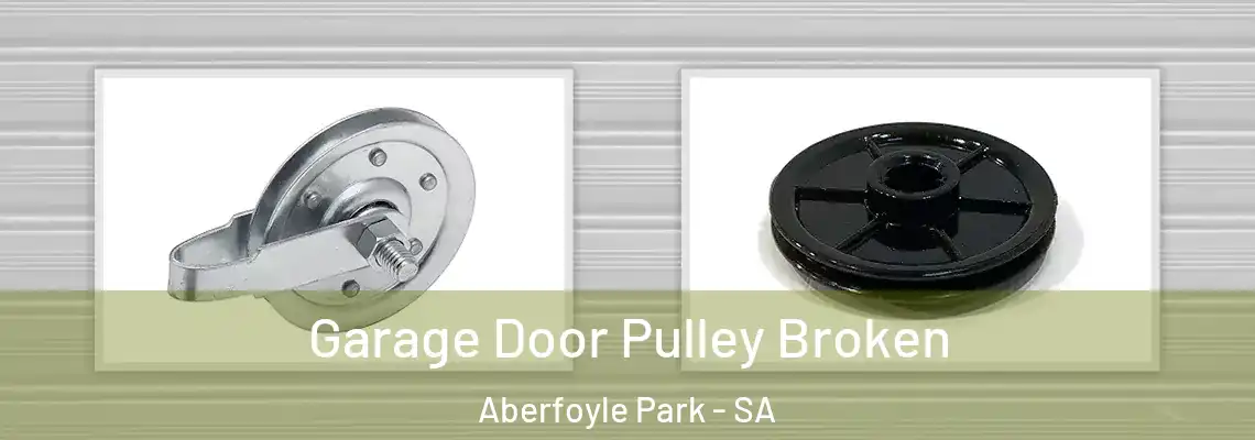 Garage Door Pulley Broken Aberfoyle Park - SA