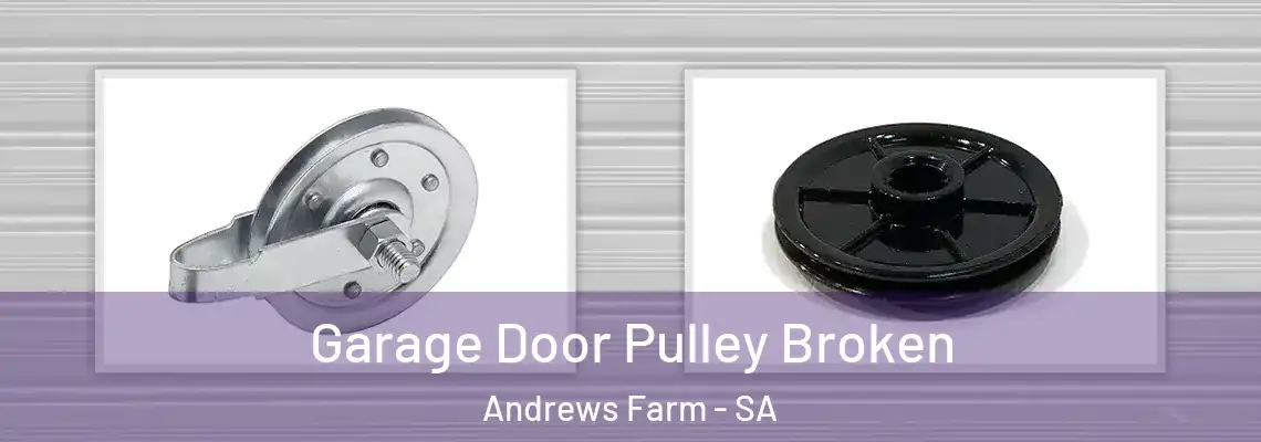 Garage Door Pulley Broken Andrews Farm - SA