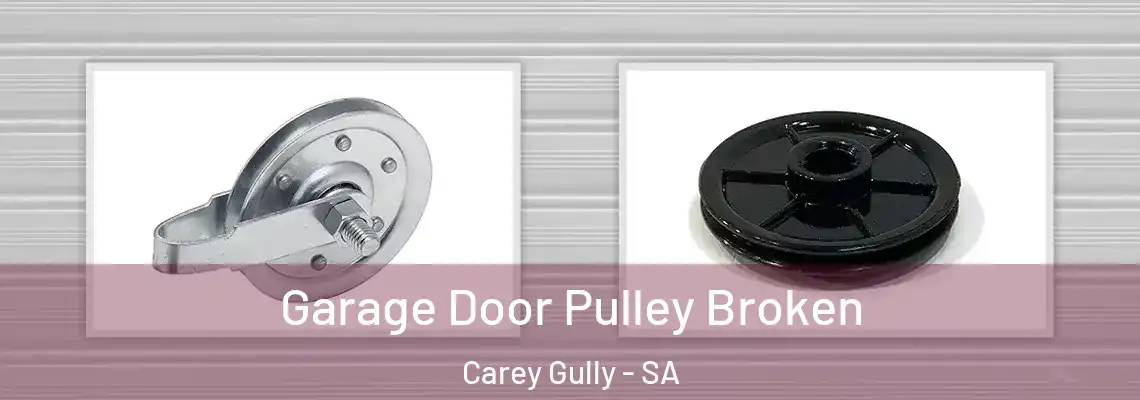  Garage Door Pulley Broken Carey Gully - SA