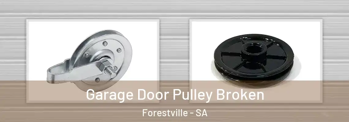 Garage Door Pulley Broken Forestville - SA