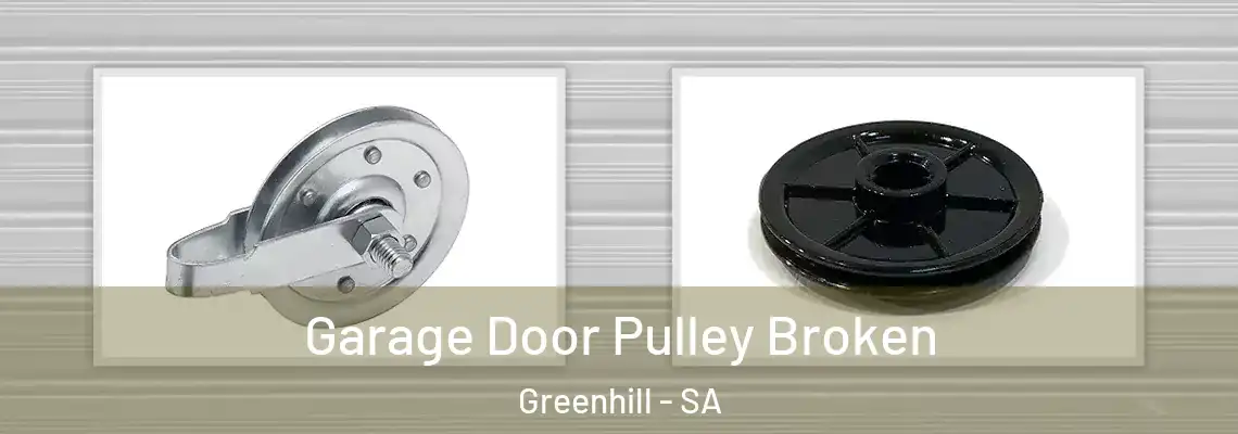 Garage Door Pulley Broken Greenhill - SA