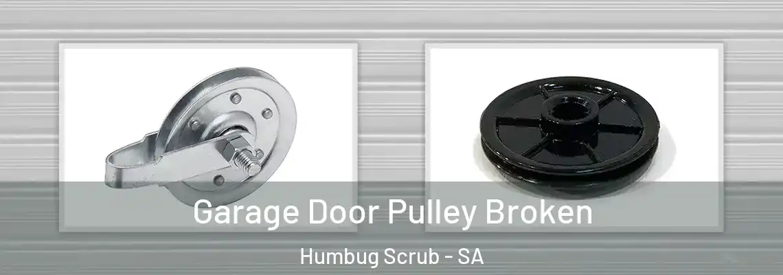 Garage Door Pulley Broken Humbug Scrub - SA