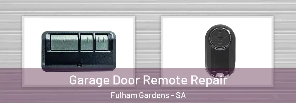  Garage Door Remote Repair Fulham Gardens - SA