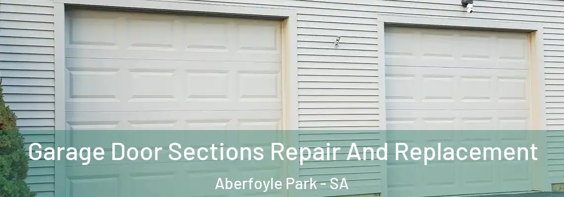 Garage Door Sections Repair And Replacement Aberfoyle Park - SA