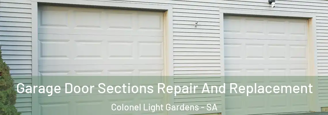 Garage Door Sections Repair And Replacement Colonel Light Gardens - SA