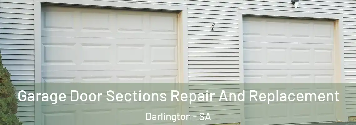 Garage Door Sections Repair And Replacement Darlington - SA