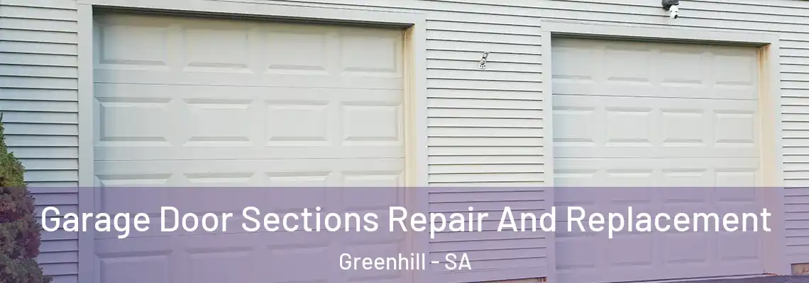  Garage Door Sections Repair And Replacement Greenhill - SA