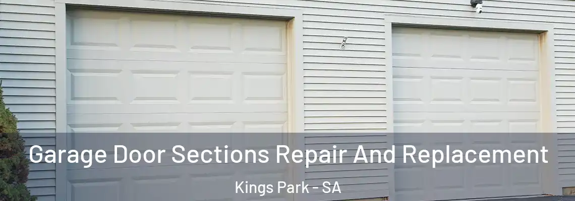 Garage Door Sections Repair And Replacement Kings Park - SA