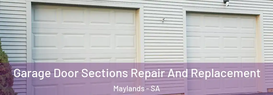  Garage Door Sections Repair And Replacement Maylands - SA