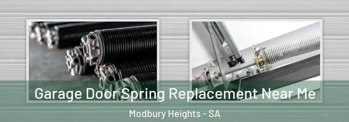 Garage Door Spring Replacement Near Me Modbury Heights - SA