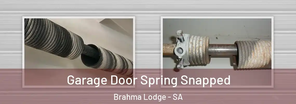  Garage Door Spring Snapped Brahma Lodge - SA