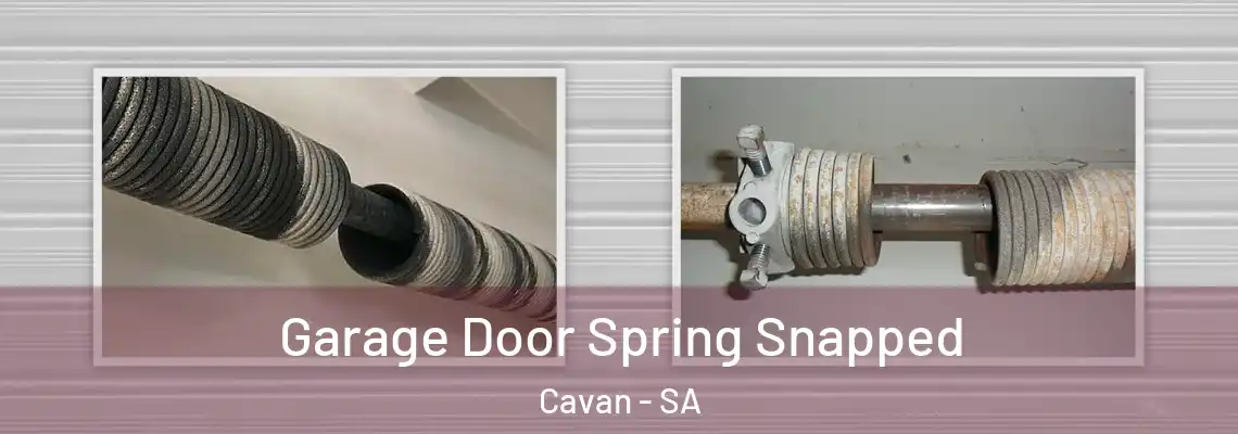 Garage Door Spring Snapped Cavan - SA
