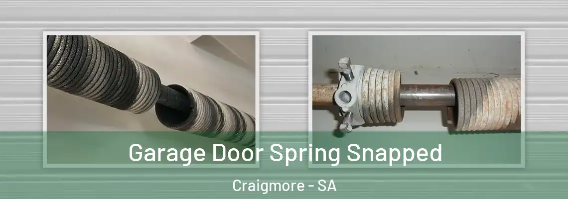Garage Door Spring Snapped Craigmore - SA