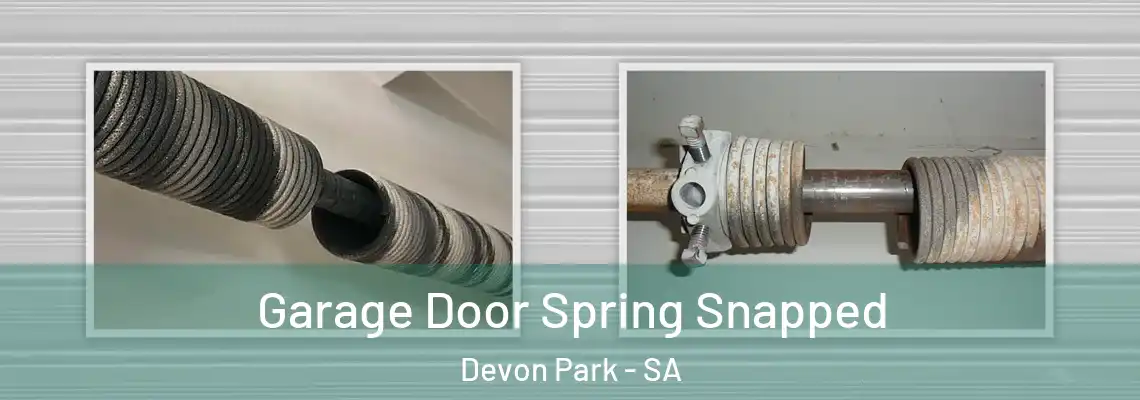 Garage Door Spring Snapped Devon Park - SA