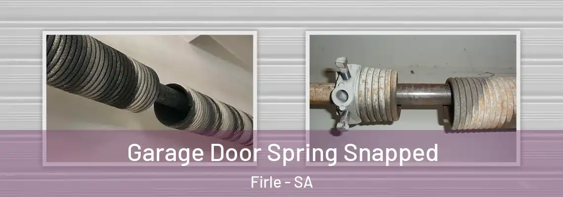  Garage Door Spring Snapped Firle - SA