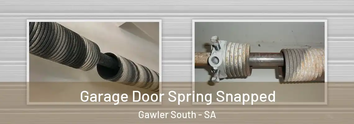  Garage Door Spring Snapped Gawler South - SA