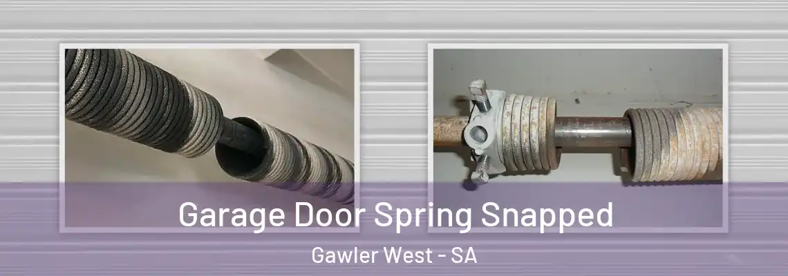  Garage Door Spring Snapped Gawler West - SA