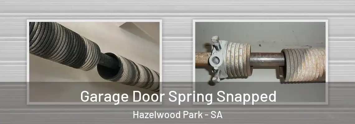 Garage Door Spring Snapped Hazelwood Park - SA