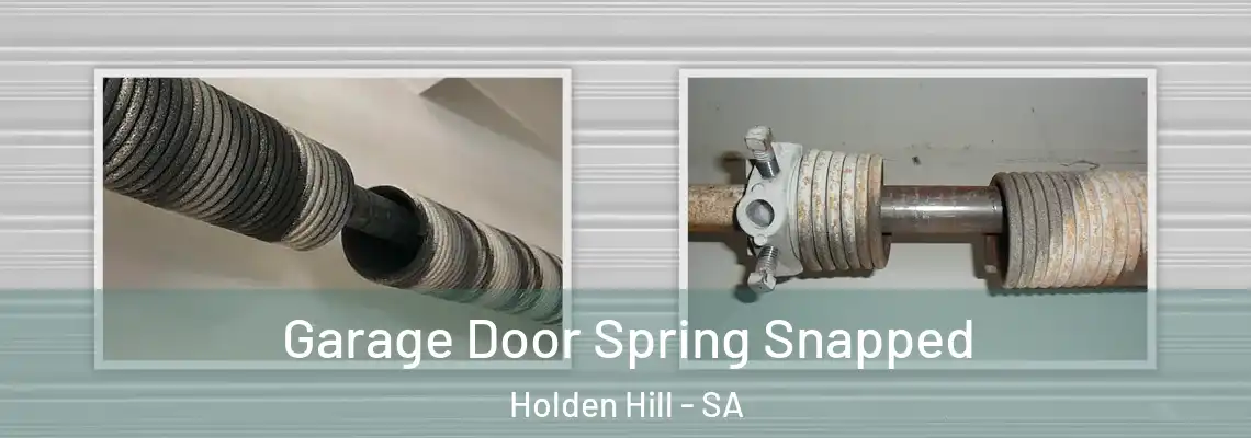  Garage Door Spring Snapped Holden Hill - SA