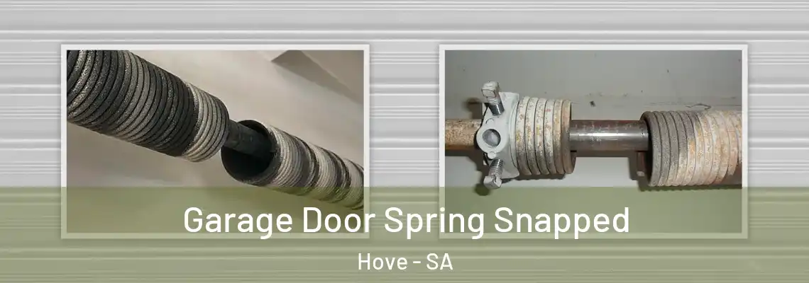  Garage Door Spring Snapped Hove - SA