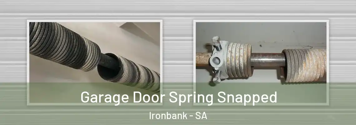  Garage Door Spring Snapped Ironbank - SA
