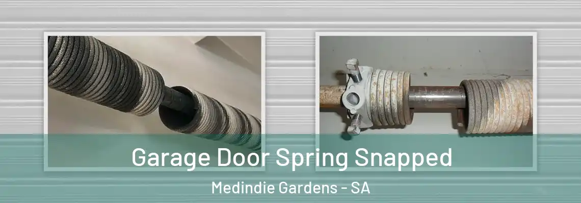 Garage Door Spring Snapped Medindie Gardens - SA