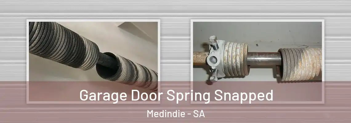 Garage Door Spring Snapped Medindie - SA