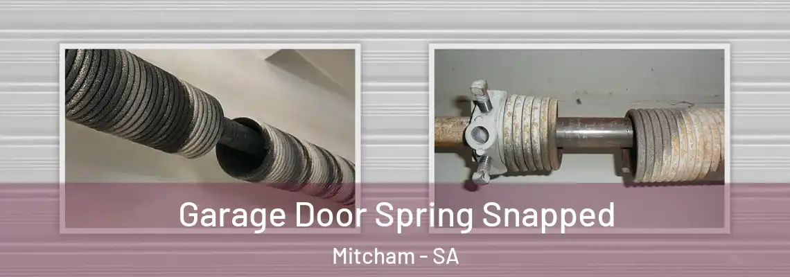 Garage Door Spring Snapped Mitcham - SA