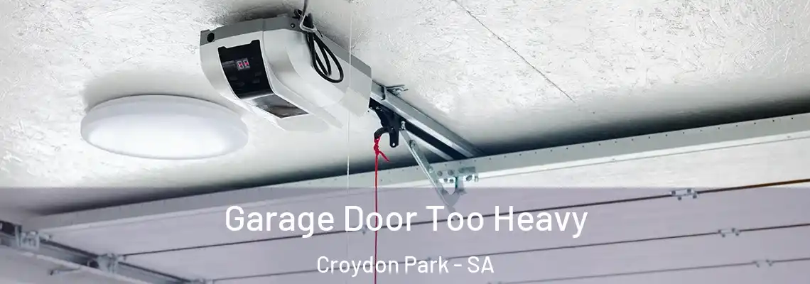  Garage Door Too Heavy Croydon Park - SA