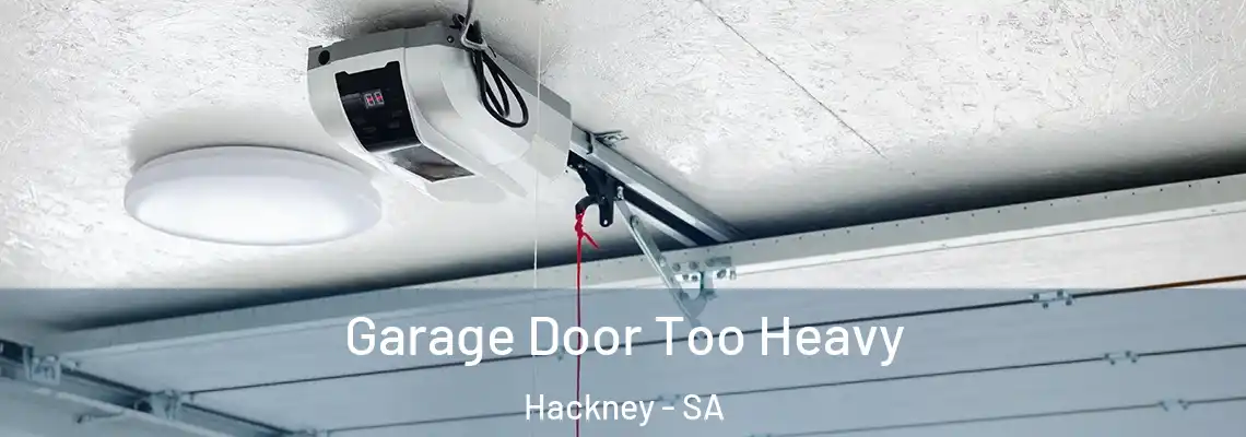  Garage Door Too Heavy Hackney - SA