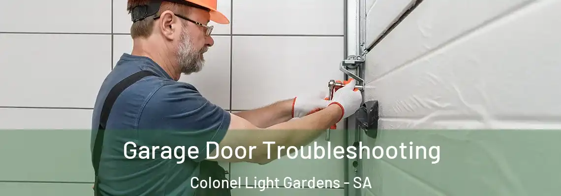 Garage Door Troubleshooting Colonel Light Gardens - SA