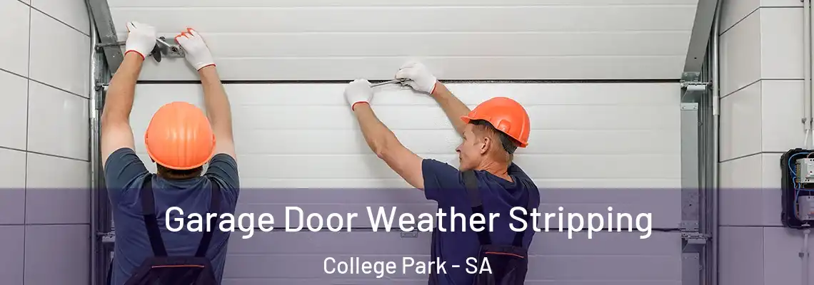 Garage Door Weather Stripping College Park - SA