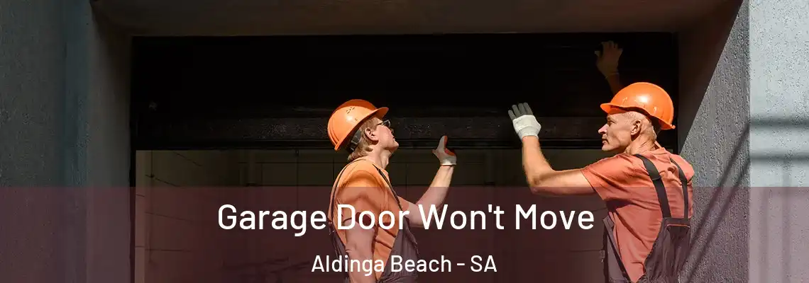  Garage Door Won't Move Aldinga Beach - SA