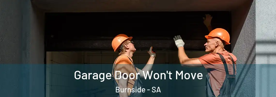 Garage Door Won't Move Burnside - SA