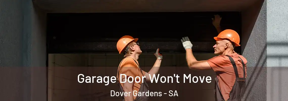  Garage Door Won't Move Dover Gardens - SA