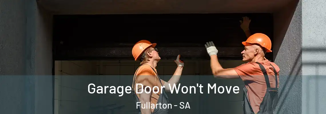 Garage Door Won't Move Fullarton - SA