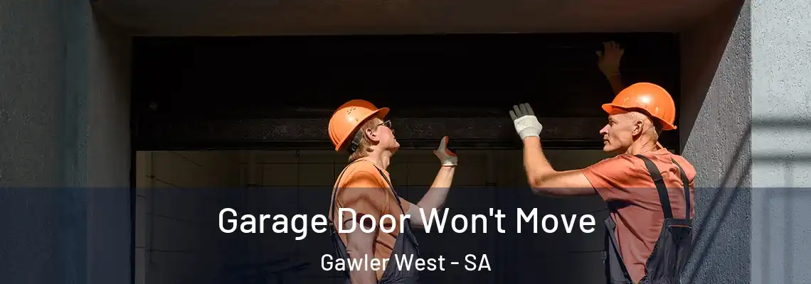  Garage Door Won't Move Gawler West - SA