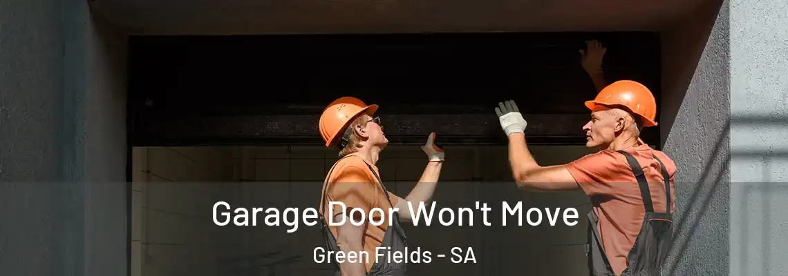 Garage Door Won't Move Green Fields - SA