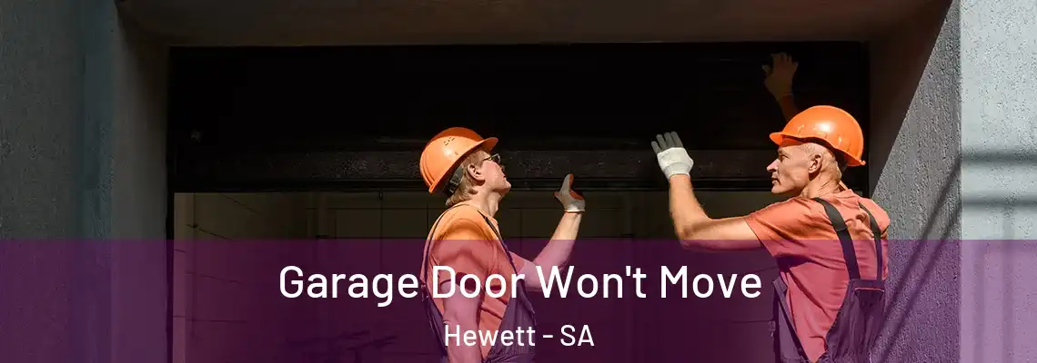  Garage Door Won't Move Hewett - SA
