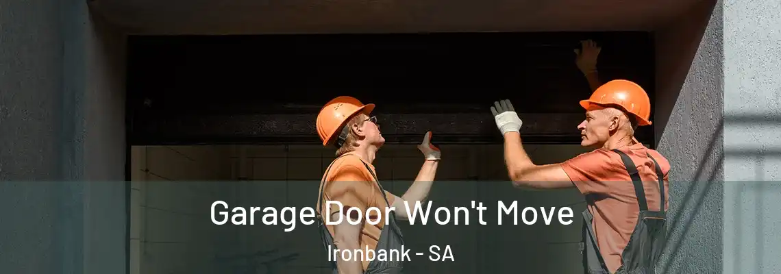  Garage Door Won't Move Ironbank - SA