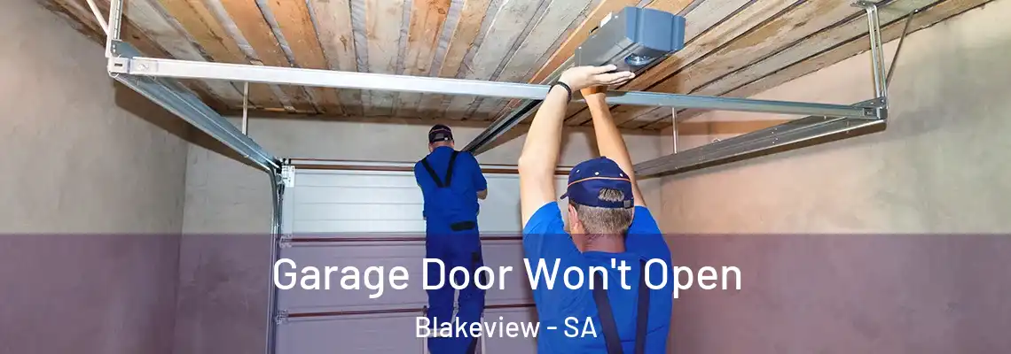 Garage Door Won't Open Blakeview - SA