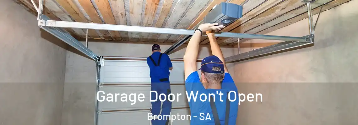 Garage Door Won't Open Brompton - SA