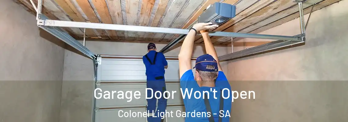 Garage Door Won't Open Colonel Light Gardens - SA