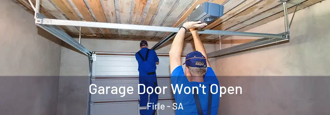 Garage Door Won't Open Firle - SA