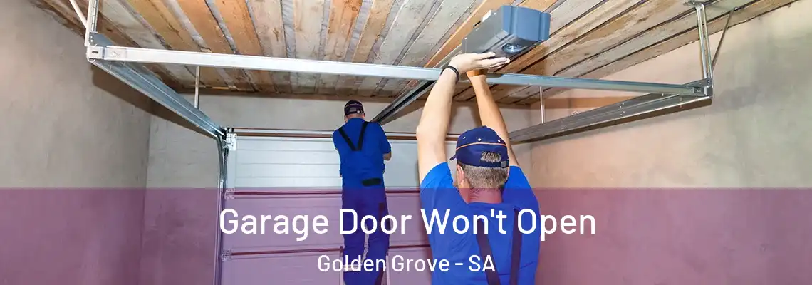 Garage Door Won't Open Golden Grove - SA
