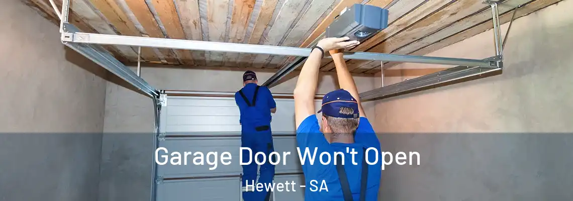  Garage Door Won't Open Hewett - SA